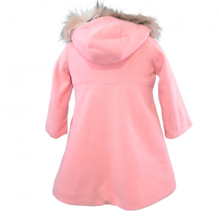 Palton cu gluga pentru fete Umbo UM7573-S-98, Roz [1]