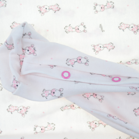 Salopeta fara maneci pentru fete Koala Bobas Fashion 1813S-86, Roz [2]