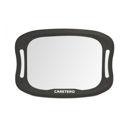 Accesorii carucioare - Oglinda auto cu LED si telecomanda Topgal Bambino 26-600N, Negru