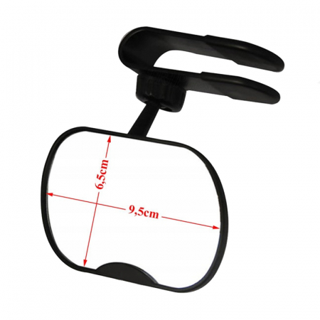 Oglinda auto reglabila Bambino 000344, Negru [3]