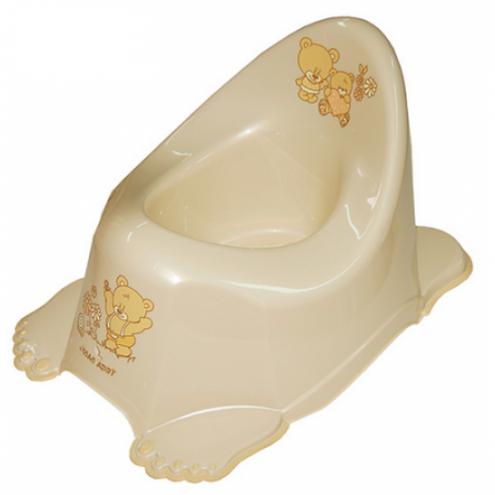 Olite si reductoare - Olita muzicala antiderapanta Tega Baby Bear 440849BE, Bej