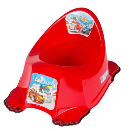 Olite si reductoare - Olita muzicala antiderapanta Tega Baby Car PO-048-121, Rosu