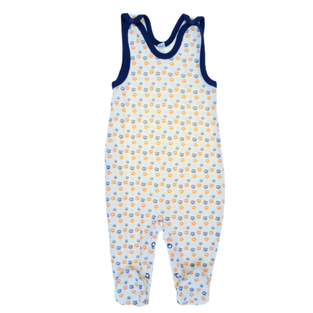 Salopeta fara maneci pentru baieti Koala Chmurka 1811-M-74, Multicolor [0]