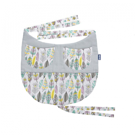 Accesorii patut - Organizator patut 50 x 50 cm pentru bebelusi Sensillo 386997, Gri