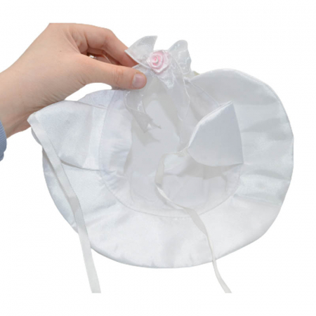 Palarie pentru fete Mini Junior PL104, Alb [2]