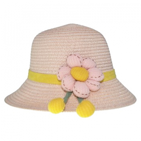 Caciuli si palarii de vara fete - Palarie pentru fete Mini Junior MJ0105-3, Coral