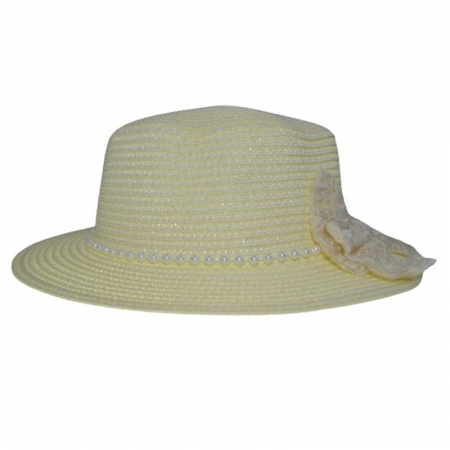 Palarie pentru fete Mini Junior MJ0105-4, Crem [1]