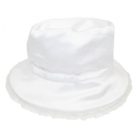 Caciuli - Palarie pentru fete Mini Junior PL108, Alb