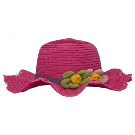 Caciuli si palarii de vara fete - Palarie pentru fete Mini Junior, PL2306F2, Fucsia