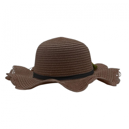 Palarie pentru fete Mini Junior, PL2306M, Maro [2]