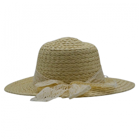 Caciuli si palarii de vara fete - Palarie pentru fete Mini Junior, PLF3579C, Crem