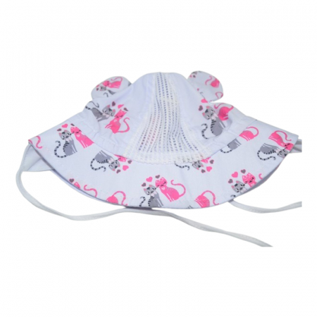 Palarie pentru fete, Mini Junior PLR1106PA, Alb [2]