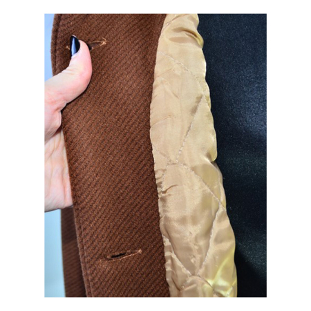 Palton elegant pentru fete, Mini Junior PLT2410M-140, Maro [6]