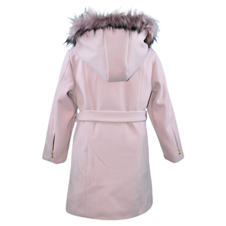 Palton elegant pentru fete, Mini Junior PLT2410R-140, Roz [1]