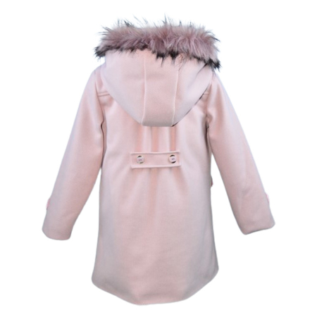 Palton elegant pentru fete, Mini Junior PLT2410R2-128, Roz [4]