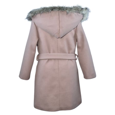 Palton elegant, pentru fete, Mini Junior PLT2810R-128, Roz [1]