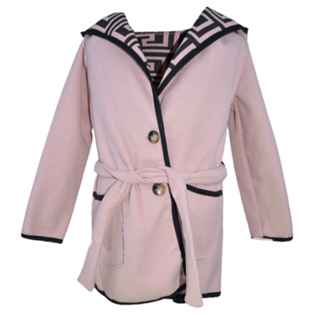 Paltoane - Palton pentru fete DHenim ART6010LR, Roz