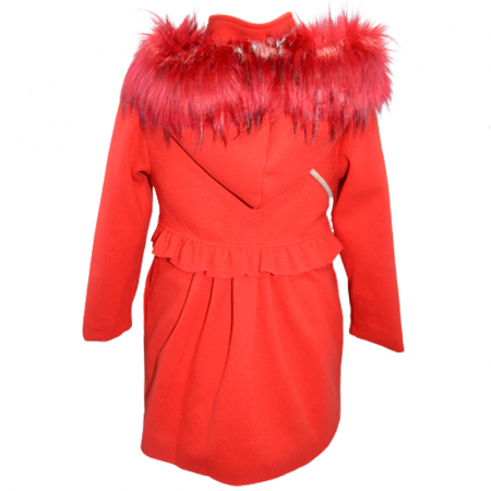 Set 2 piese palton si geanta pentru fete Tylkomet PAL7551, Rosu [1]