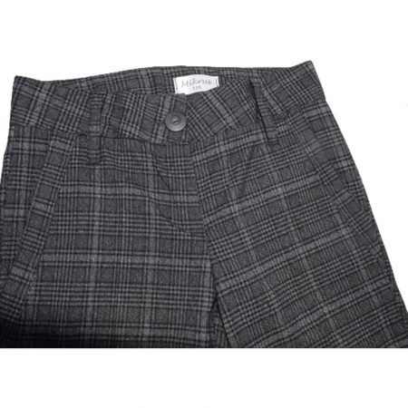 Pantaloni 3/4 pentru fete Mikrus PMK3G-146, Gri [5]