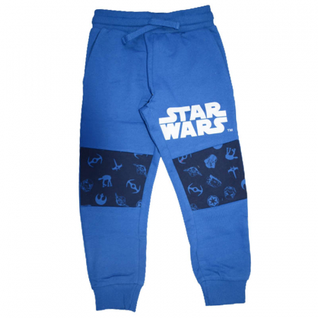 Pantaloni sport baieti - Pantaloni sport pentru baieti E Plus M PPB068, Albastru