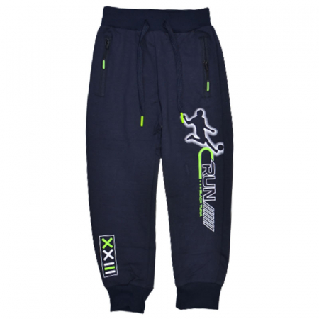 Pantaloni sport baieti - Pantaloni sport pentru baieti Happy House WB-3033, Bleumarin