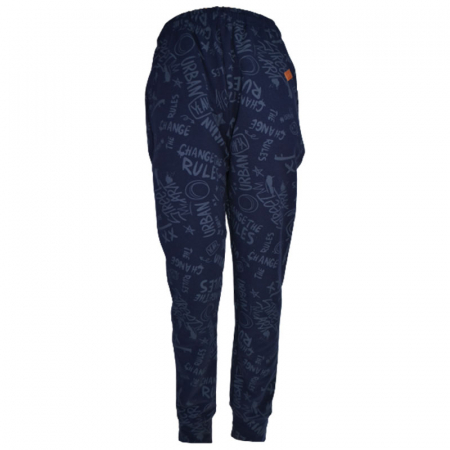 Pantaloni sport baieti - Pantaloni captusiti pentru baieti Maja P071123, Bleumarin