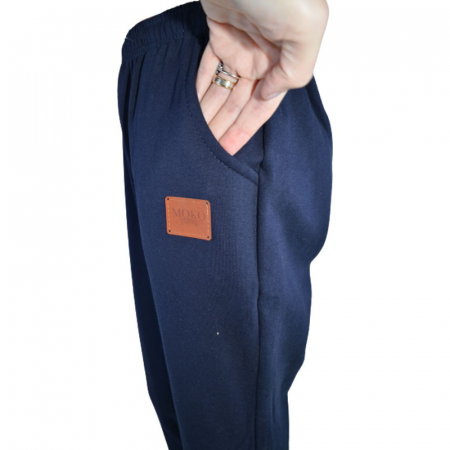 Pantaloni captusiti pentru baieti Maja P071123-2, Bleumarin [3]