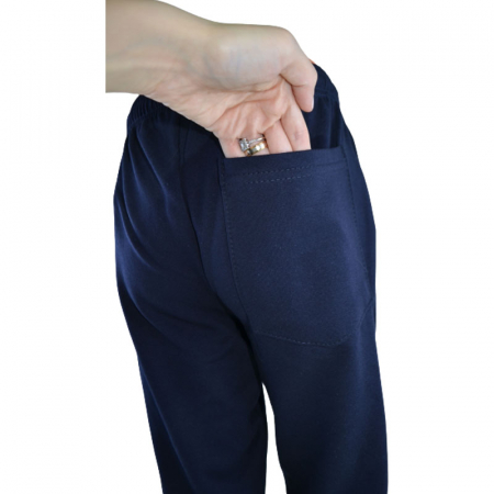Pantaloni captusiti pentru baieti Maja P071123-2, Bleumarin [4]