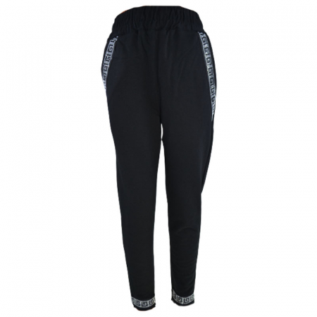 Îmbrăcăminte fete - Pantaloni captusiti pentru fete Maja P071123-4, Negru