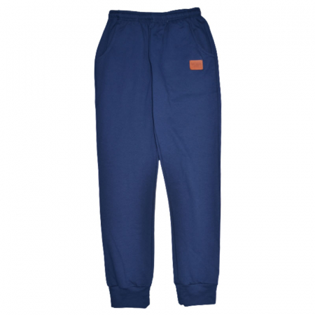 Pantaloni sport baieti - Pantaloni captusiti pentru baieti Maja P071123-1, Albastru