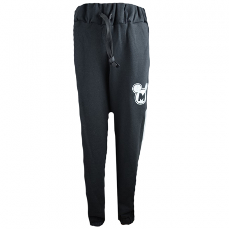 Pantaloni sport baieti - Pantaloni captusiti pentru baieti Pik PP-14-146-cm, Negru
