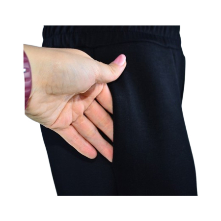 Pantaloni casual largi, pentru fete, Catherine, P2810N3-128, Negru [2]