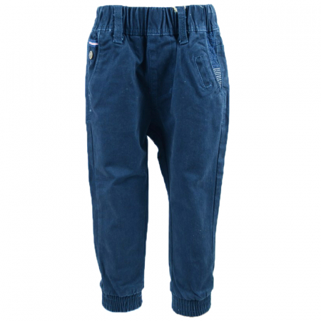 Pantaloni - Pantaloni pentru baieti Happy House KK-080SB-80-cm, Bleumarin