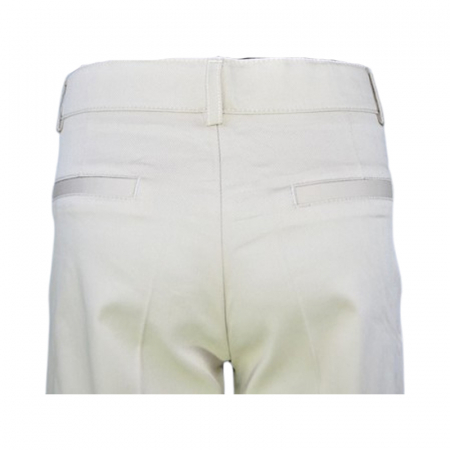 Pantaloni casual, pentru baieti, La Kids 1803C, Crem [4]