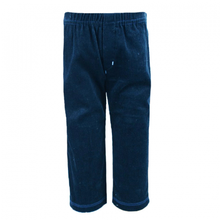 Pantaloni - Pantaloni pentru baieti Mini Junior PPB-02-92-cm, Bleumarin