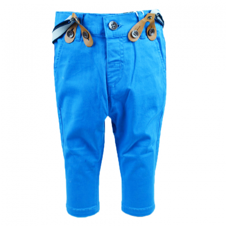 Pantaloni - Pantaloni pentru baieti Vitamins PPB-25-74-cm, Albastru