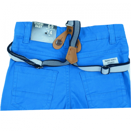 Pantaloni pentru baieti Vitamins PPB-25-74-cm, Albastru [2]