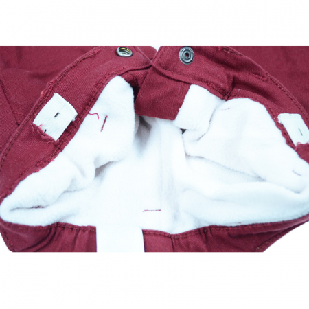 Pantaloni pentru baieti Vitamins TR-637V-74-cm, Visiniu [1]