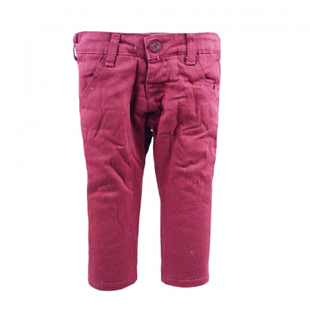 Pantaloni - Pantaloni pentru baieti Vitamins TR-637V-74-cm, Visiniu