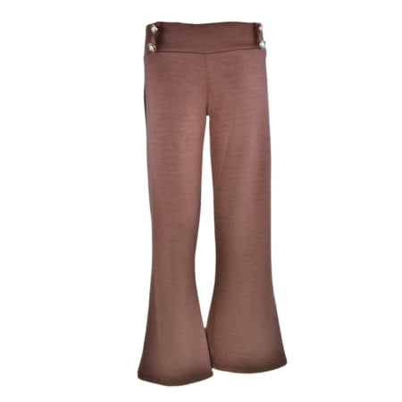Pantaloni si colanti fete - Pantaloni casual evazati, pentru fete, Catherine, P2810M-128, Maro