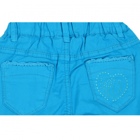Pantaloni pentru fete Happy House ACC127T-98-cm, Turcoaz [2]