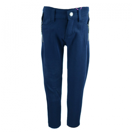 Pantaloni si colanti fete - Pantaloni pentru fete Happy House SF-614B-116-cm, Bleumarin
