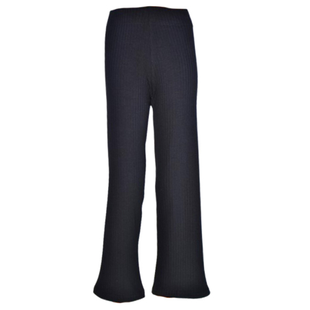 Pantaloni si colanti fete - Pantaloni casual pentru fete, Pik P2810N, Negru