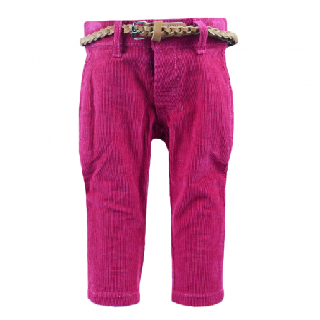 Pantaloni si colanti fete - Pantaloni pentru fete Mini Junior BPF-07-68-cm, Fucsia