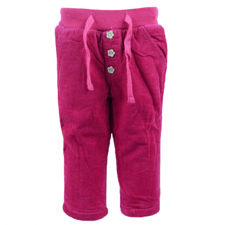 Pantaloni sport - Pantaloni pentru fete Mini Junior PCF-01-62-cm, Fucsia