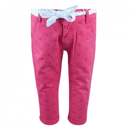 Pantaloni si colanti fete - Pantaloni pentru fete Vitamins KZ-07-80-cm, Roz