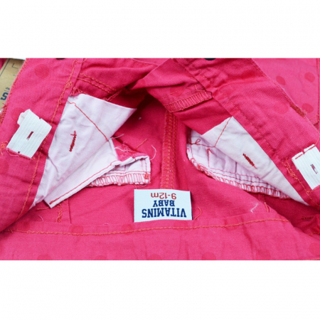 Pantaloni pentru fete Vitamins KZ-07-80-cm, Roz [1]