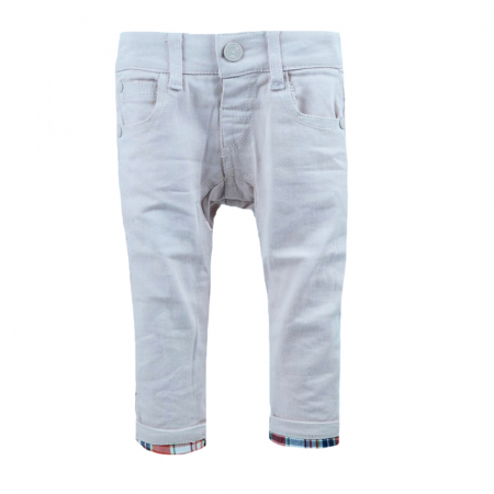 Pantaloni si colanti fete - Pantaloni pentru fete Vitamins TR-639-68-cm, Crem