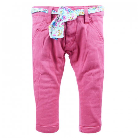 Pantaloni si colanti fete - Pantaloni pentru fete Vitamins TR-641R-68-cm, Roz