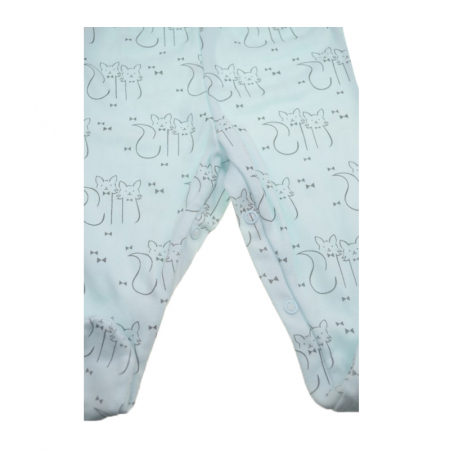 Pantaloni cu botosei pentru baieti Koala 05-443A1-74-cm, Albastru [1]